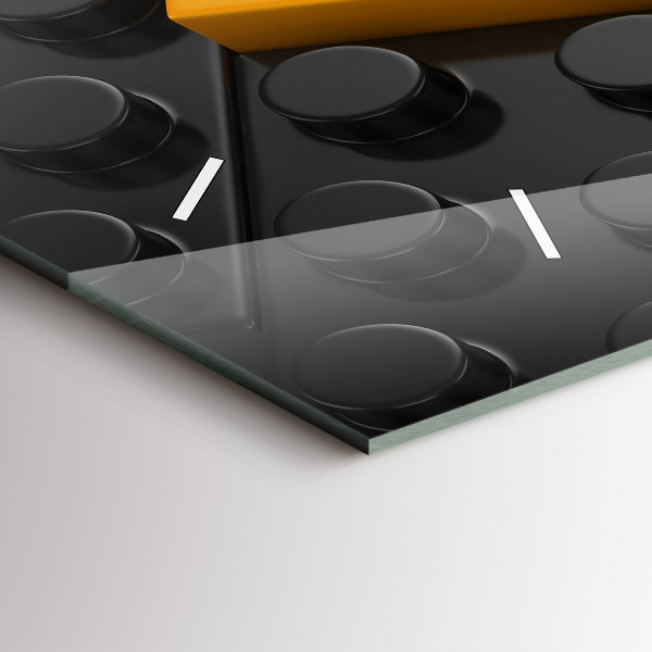 Horizontálne hodiny Hračkárske bloky