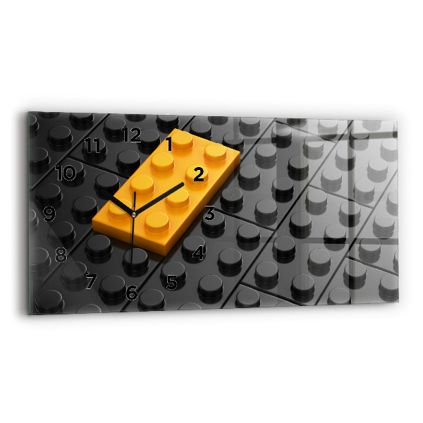 Horizontálne hodiny Hračkárske bloky