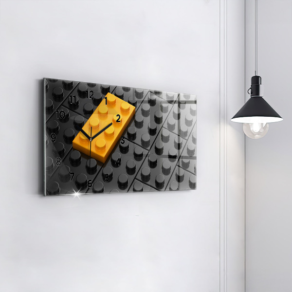 Horizontálne hodiny Hračkárske bloky