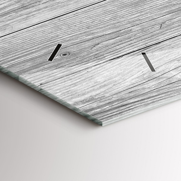 Horizontálne hodiny Drevené panely