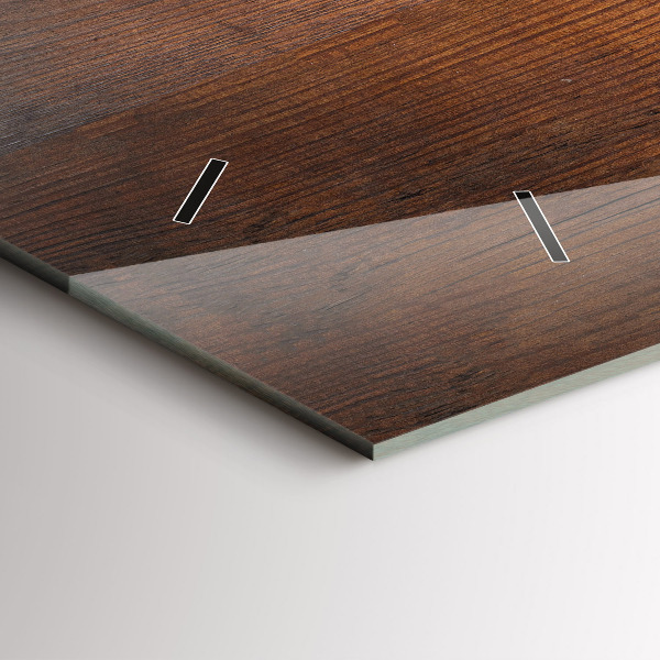 Horizontálne hodiny Staré drevo