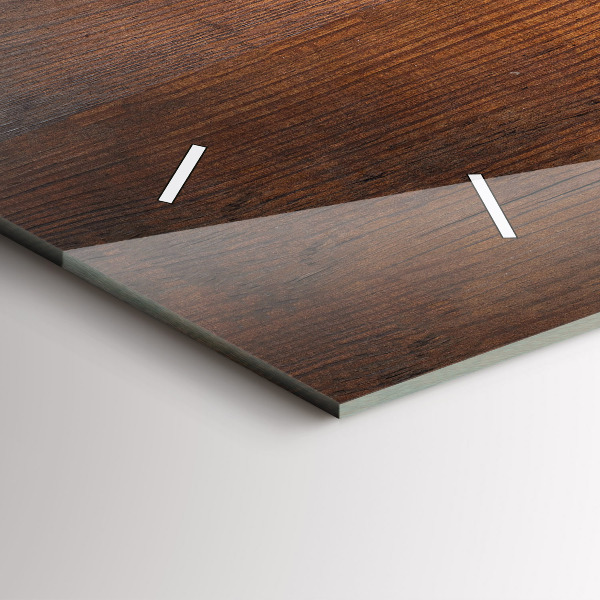 Horizontálne hodiny Staré drevo