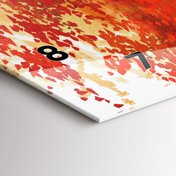 Horizontálne hodiny Nevesta na jeseň