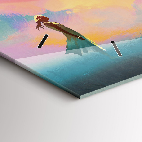 Horizontálne hodiny Platonická láska