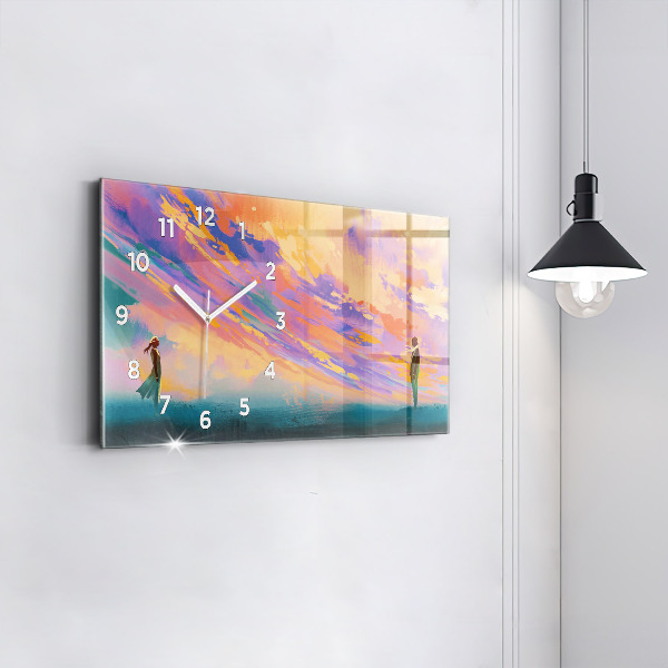 Horizontálne hodiny Platonická láska