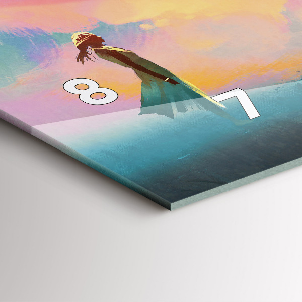 Horizontálne hodiny Platonická láska