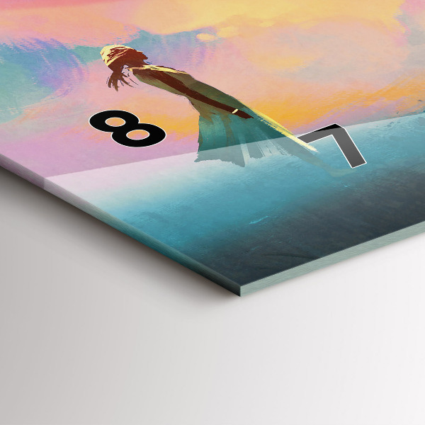 Horizontálne hodiny Platonická láska