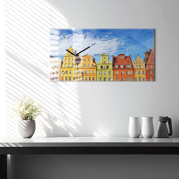 Horizontálne hodiny Wrocław - Staré mesto