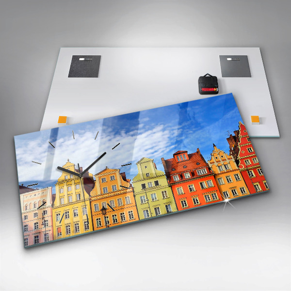 Horizontálne hodiny Wrocław - Staré mesto