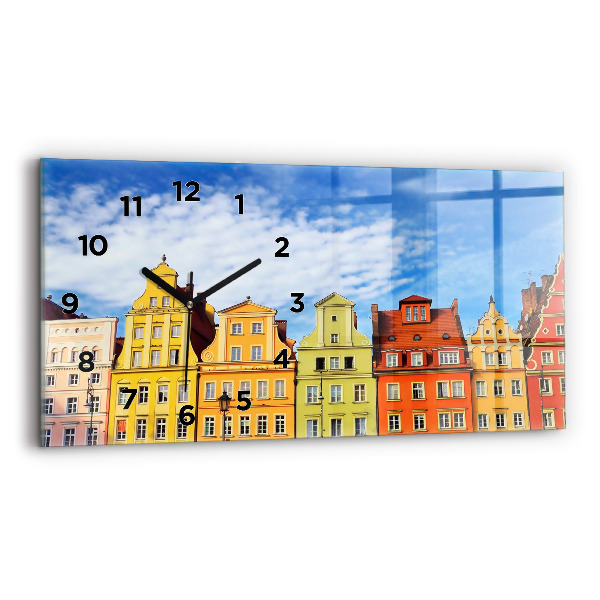 Horizontálne hodiny Wrocław - Staré mesto