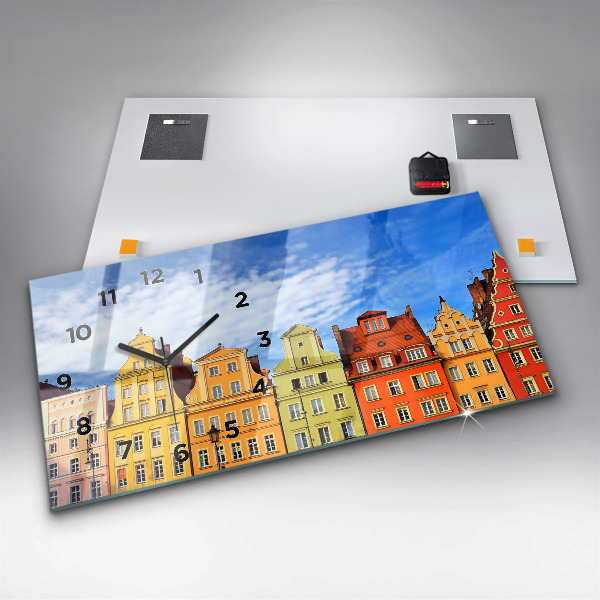 Horizontálne hodiny Wrocław - Staré mesto