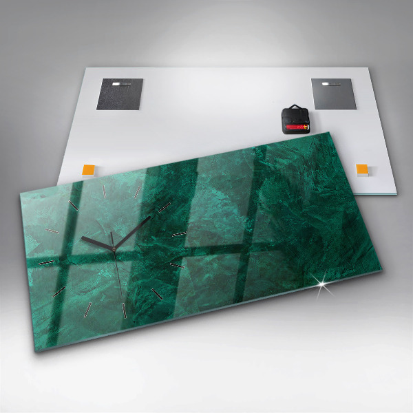 Horizontálne hodiny Smaragdová stena