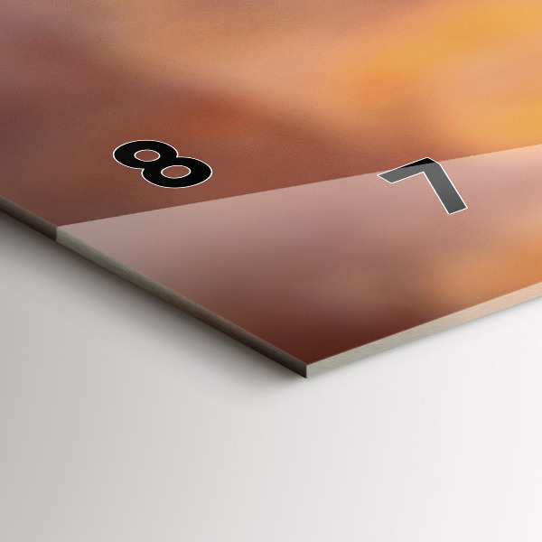 Horizontálne hodiny Pohárik vína