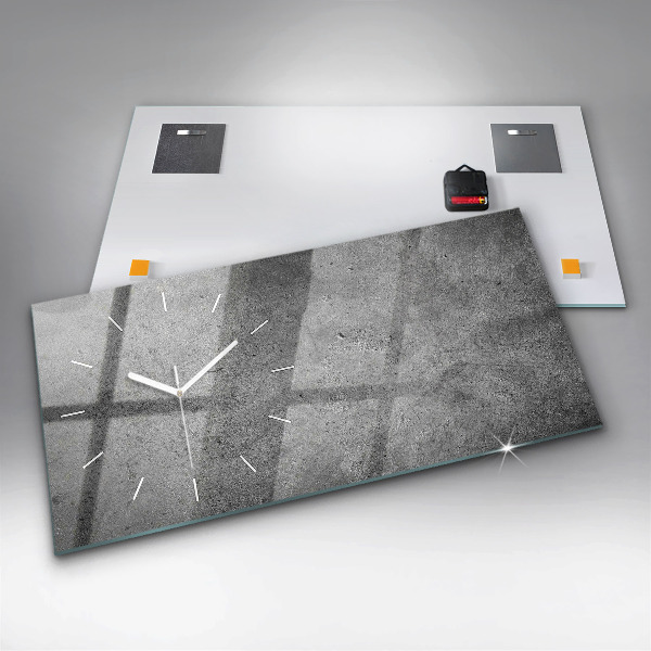 Horizontálne hodiny Priemyselná stena