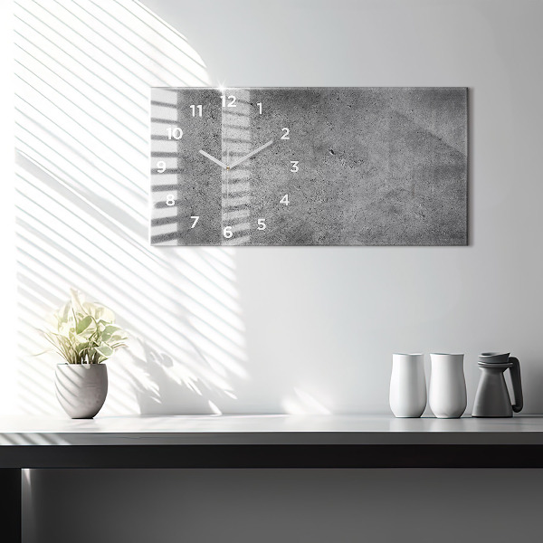 Horizontálne hodiny Priemyselná stena