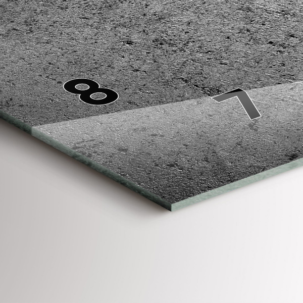 Horizontálne hodiny Priemyselná stena