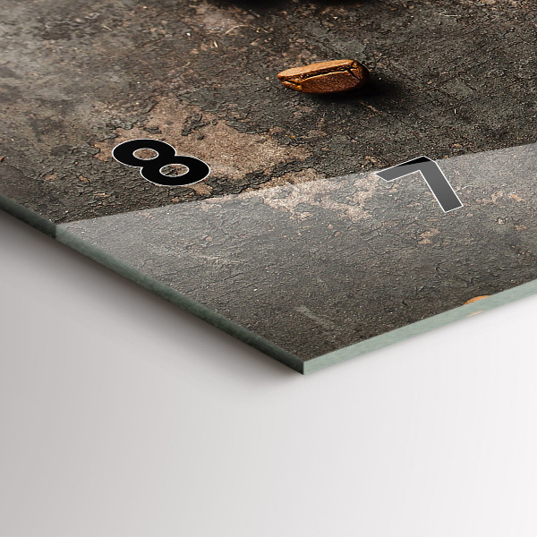 Horizontálne hodiny Vrece kávových zŕn