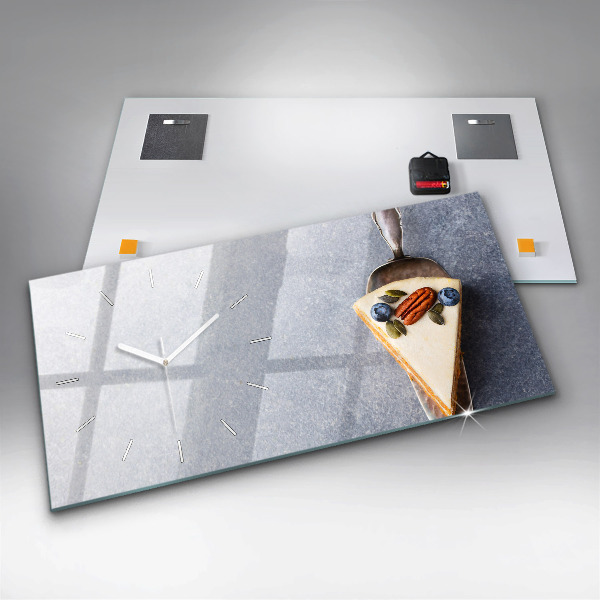Horizontálne hodiny Kúsok koláča