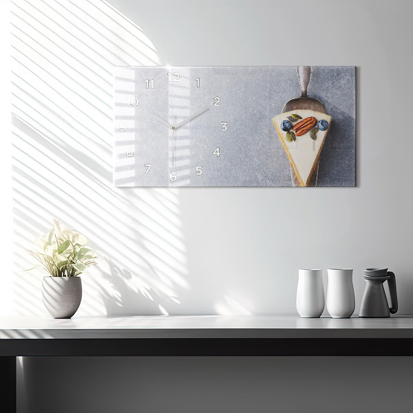 Horizontálne hodiny Kúsok koláča