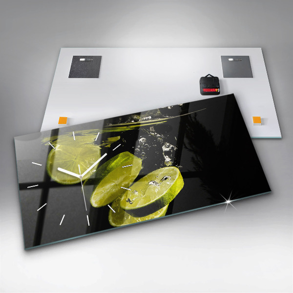 Horizontálne hodiny Limetky