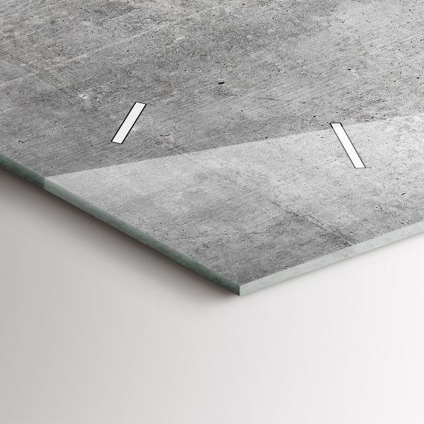 Horizontálne hodiny Surová stena