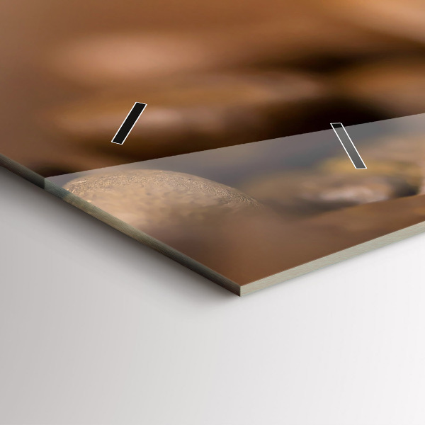 Horizontálne hodiny Abstraktné farby