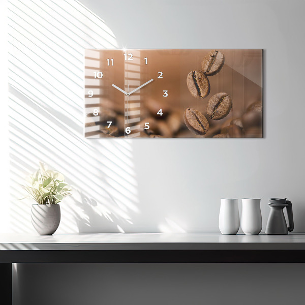 Horizontálne hodiny Abstraktné farby