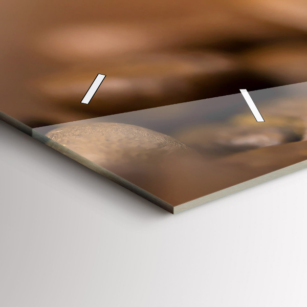 Horizontálne hodiny Abstraktné farby