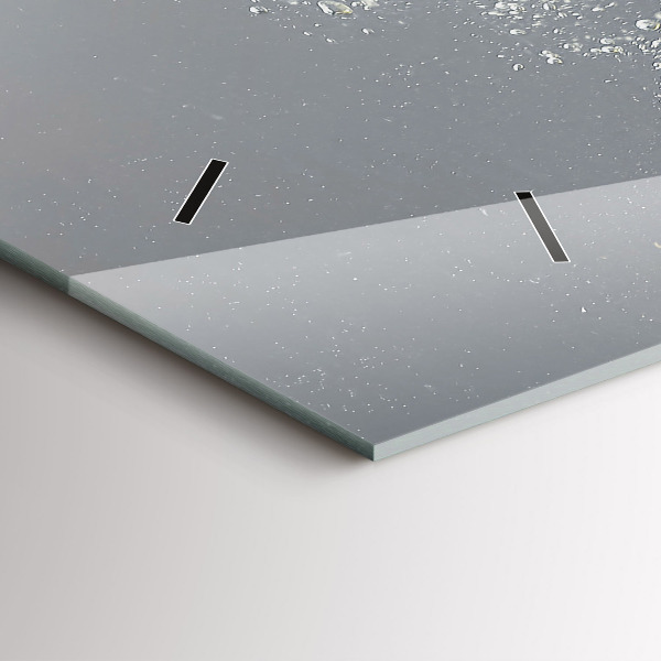 Horizontálne hodiny Citrusové plody vo vode