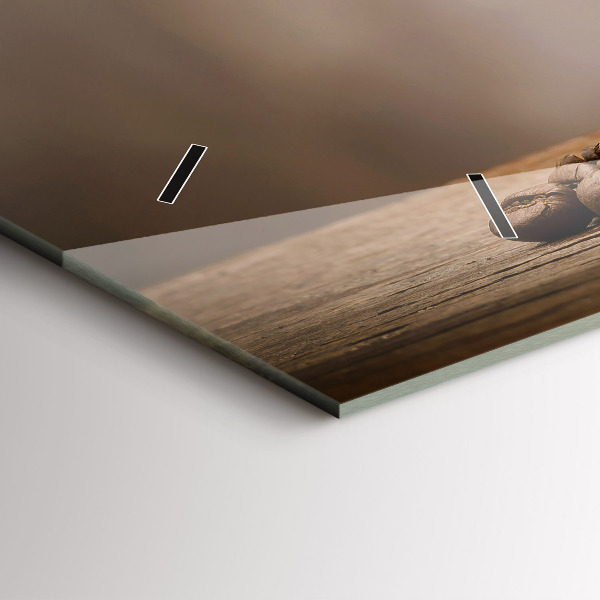 Horizontálne hodiny Šálka kávy