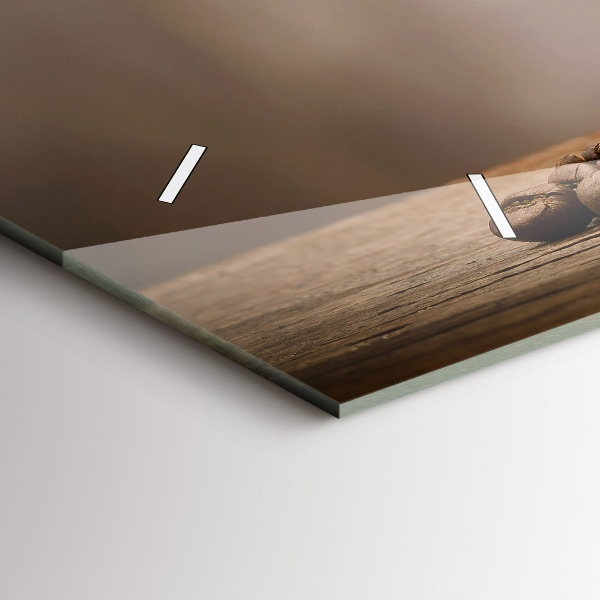 Horizontálne hodiny Šálka kávy