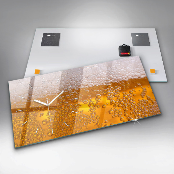 Horizontálne hodiny Pivo