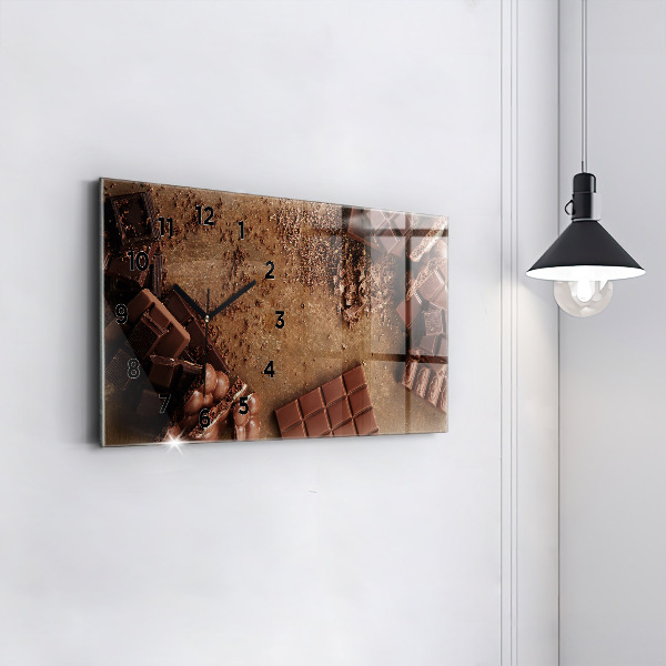 Horizontálne hodiny Čokoládové tyčinky