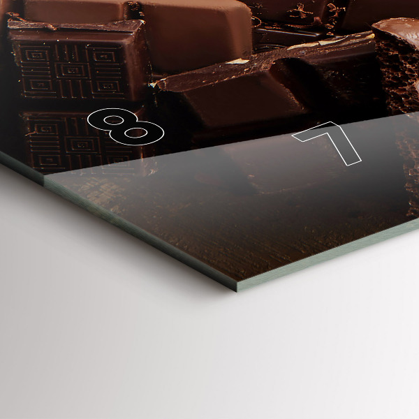 Horizontálne hodiny Čokoládové tyčinky