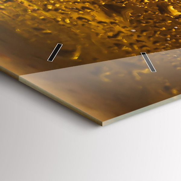 Horizontálne hodiny Hrnček piva