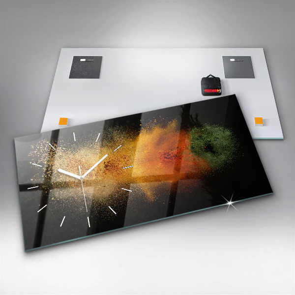 Horizontálne hodiny Korenie sa rozsypalo