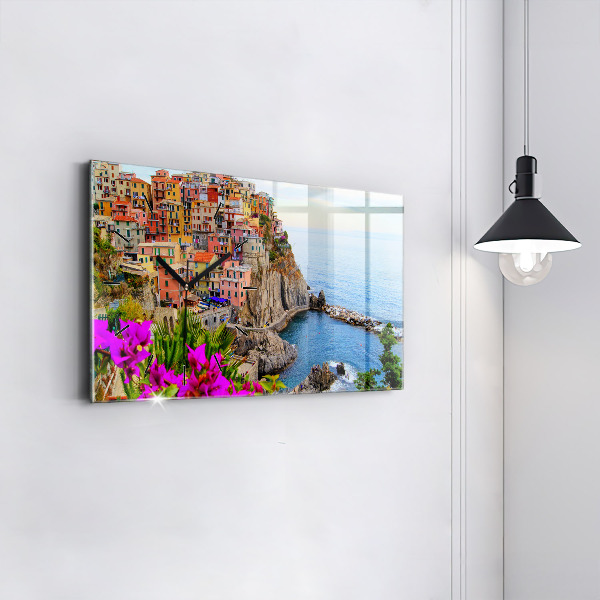 Horizontálne hodiny Pobrežie Cinque Terre