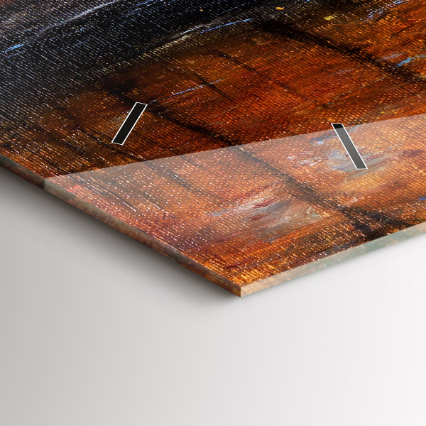 Horizontálne hodiny Umelecké umenie