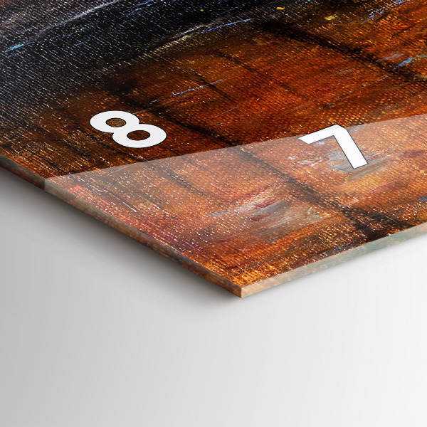 Horizontálne hodiny Umelecké umenie