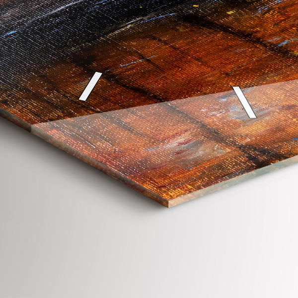 Horizontálne hodiny Umelecké umenie