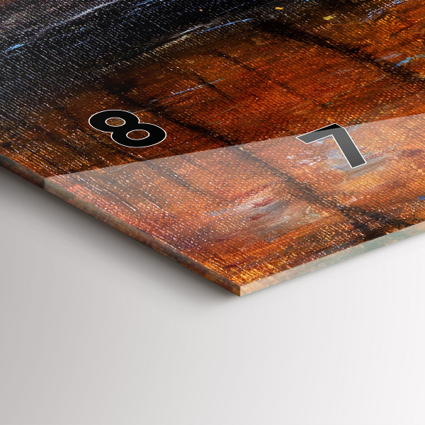 Horizontálne hodiny Umelecké umenie