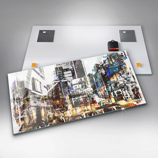 Horizontálne hodiny New York City