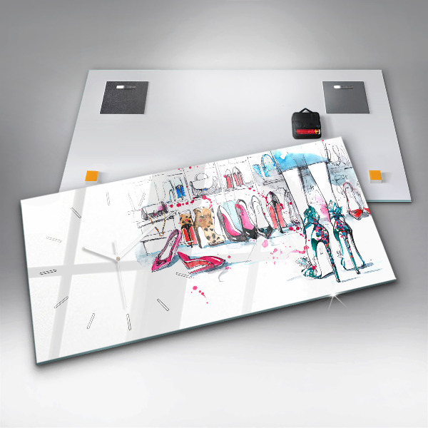 Horizontálne hodiny Prvok ženskosti