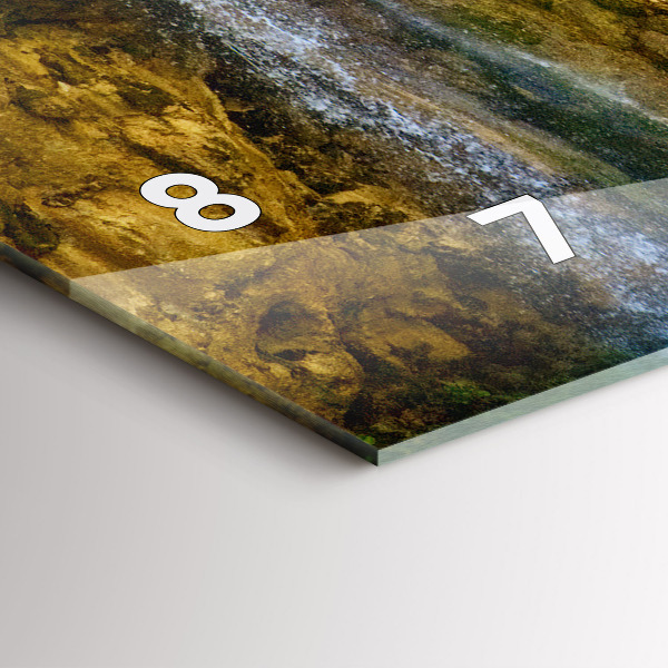 Horizontálne hodiny Lagúnová krajina