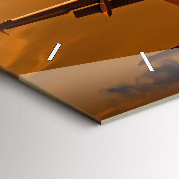 Horizontálne hodiny Letecká doprava