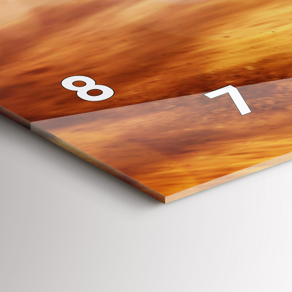 Horizontálne hodiny Enduro motokros