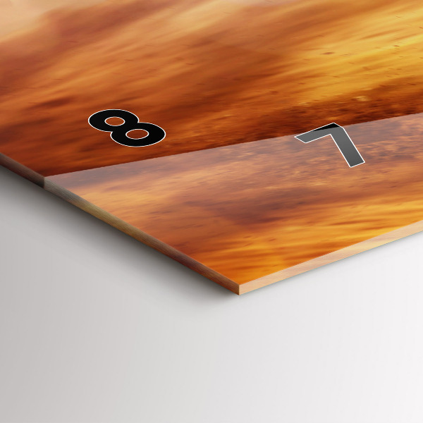 Horizontálne hodiny Enduro motokros