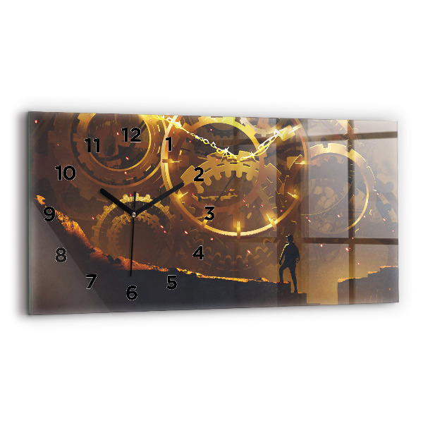Horizontálne hodiny Čas – mechanizmus