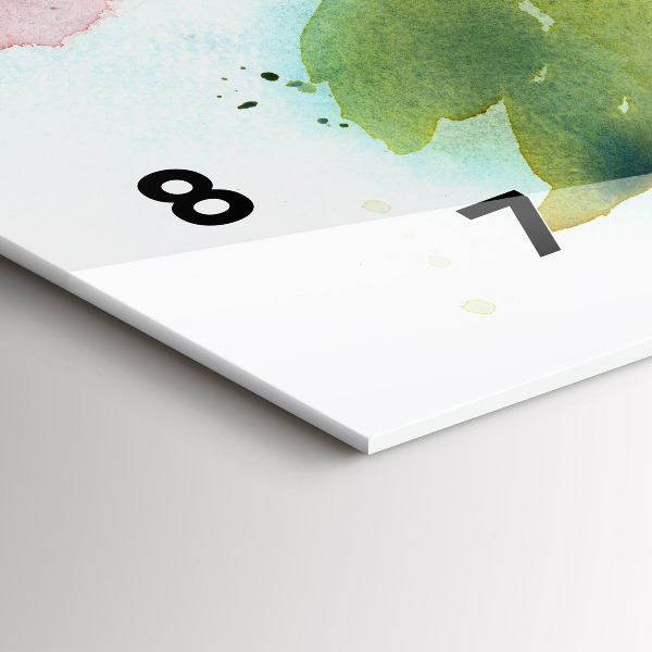 Horizontálne hodiny Vizualizácia prírody