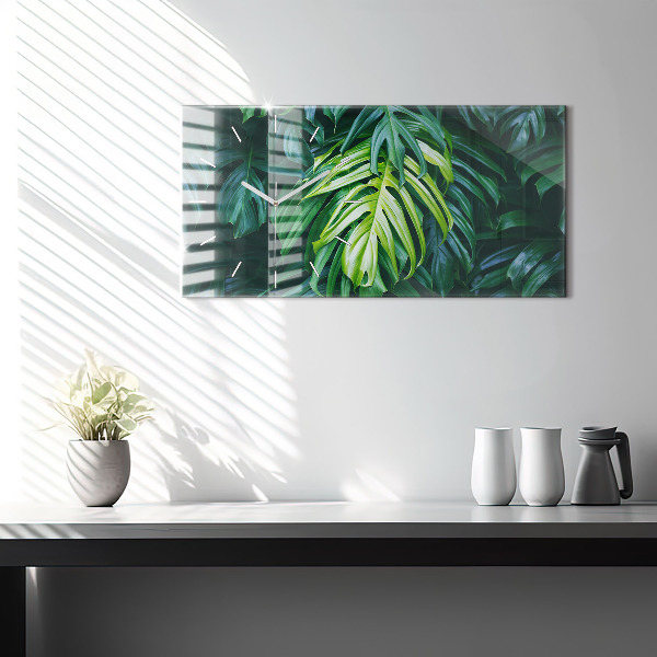 Horizontálne hodiny Tropická stránka prírody